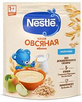 Nestle Каша молочная овсяная яблоко, с 5 месяцев, 200 г					