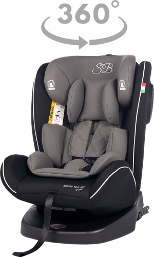 Sweet Baby Автокресло  Round Trip SPS Isofix  /группа 0-1-2-3 /0-36 кг./ цвет Grey / Black