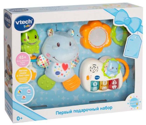 Vtech Первый подарочный набор / цвет голубой