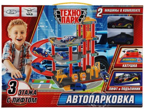 Технопарк Игровой набор «Автопарковка»