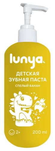 lunya Зубная паста Спелый банан, 200 мл