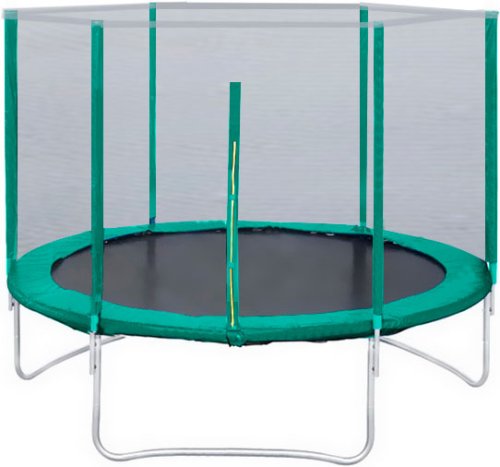 Батут Trampoline 6ft, диаметр 1.8 м / цвет зеленый