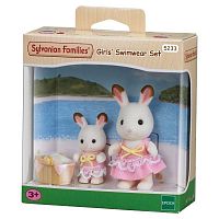 Sylvanian Families Набор "Кролики в купальных костюмах"					