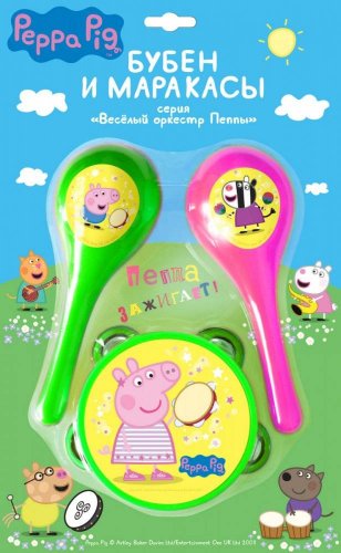 игрушка Peppa Pig Игровой набор "Бубен и маракасы”