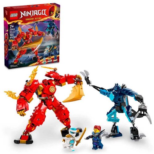 Lego Конструктор Ninjago "Элементальный огненный робот Кая"