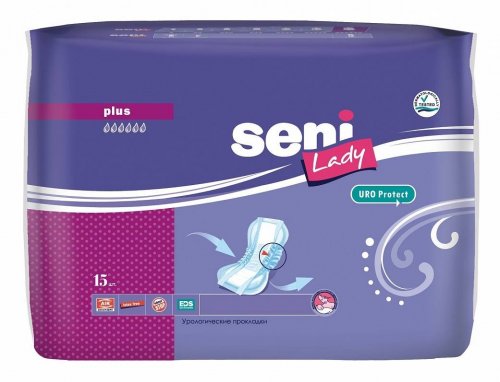 Урологические прокладки Seni Lady Plus15 шт.