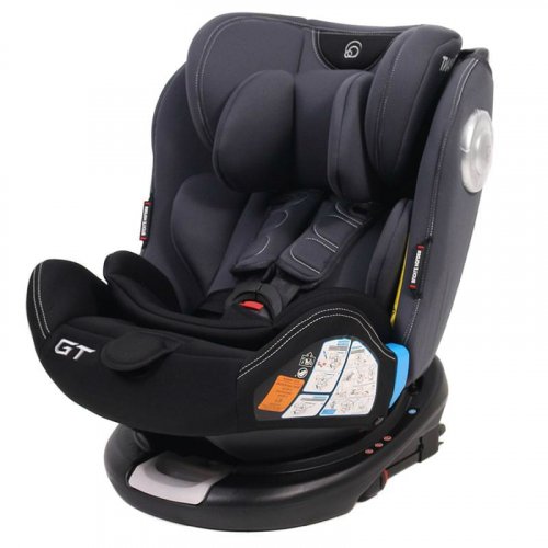 Rant Автокресло GT isofix Top Tether C05001 / цвет grey/black / серо-черный