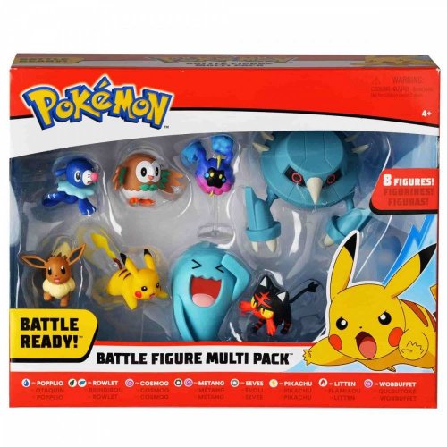 игрушка Pokemon Игровой набор "Боевые покемоны" / 8 шт в упаковке / от 4 лет