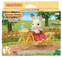 Sylvanian Families Набор "Велосипед и Шоколадная крольчонок"					