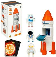 1toy Игровой набор Space team Ракета и 3 космонавта					