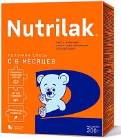 Nutrilak 2 Молочная смесь, с 6 месяцев, 300 г