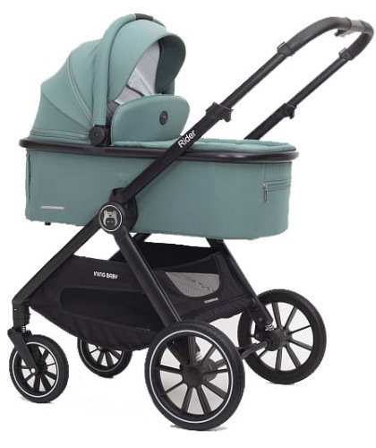 Ining Baby Коляска 2 в 1 Rider KR345 / цвет Green (мятный)