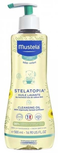 Mustela Очищающее масло для купания Stelatopia, 500 мл