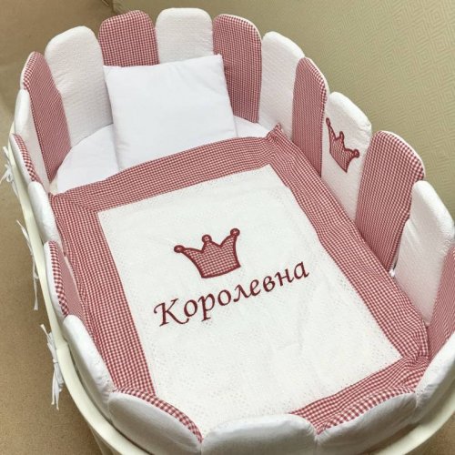 Набор в кроватку "komfortbaby" 9 предметов / "заборчики принц