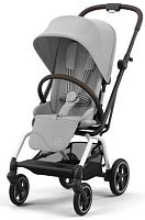 Cybex Коляска прогулочная Eezy S Twist+ 2 SLV / цвет Fog Grey (светло-серый)					