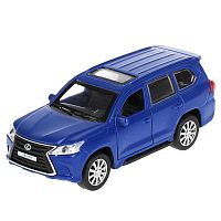 Технопарк Машина Lexus LX-570 313461 / цвет синий матовый