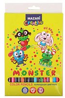 Mazari Цветные карандаши, 18 штук					